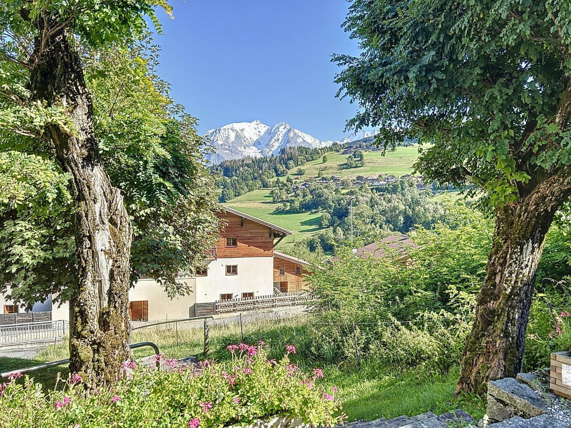Bel Apt Au Centre De Combloux Avec Jardin, Balcon, Wifi Et Parking A 300M Des Commerces - Fr-1-560-52 Bagian luar foto